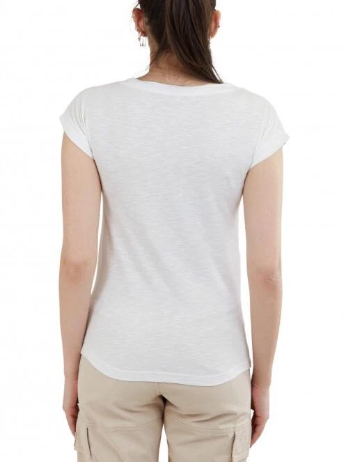 Fundango Amira T-shirt női rövid ujjú póló fehér színben 3