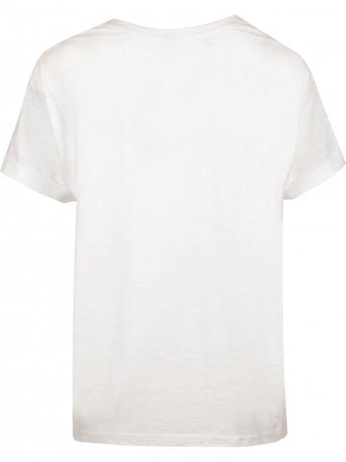 Fundango Nissa T-shirt női rövid ujjú póló fehér színben 7