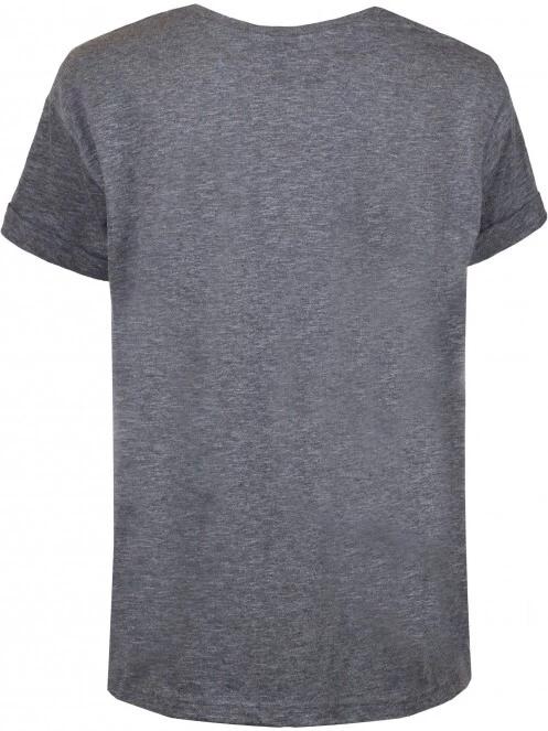 Fundango Nissa T-shirt női rövid ujjú póló szürke színben 8