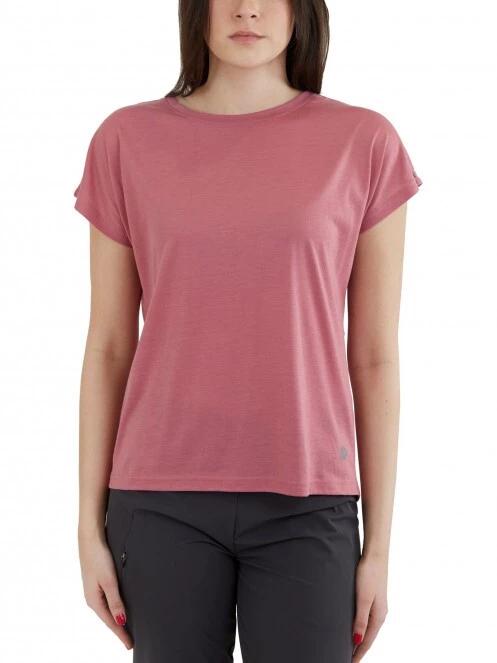 Fundango Rush T-shirt női rövid ujjú sport póló magenta színben 2