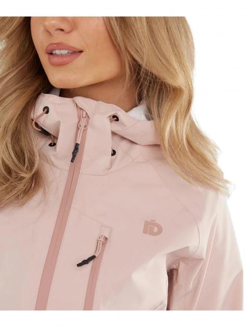 Fundango Piora Waterproof Jacket női esőkabát rózsaszín színben 7