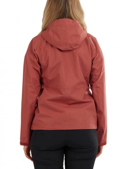 Fundango Piora Waterproof Jacket női esőkabát piros színben 3