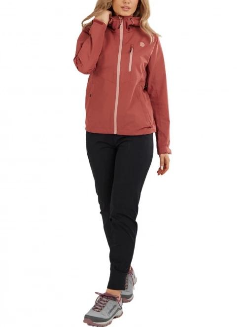 Fundango Piora Waterproof Jacket női esőkabát piros színben 4