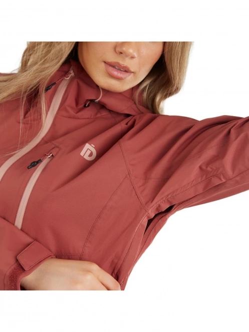 Fundango Piora Waterproof Jacket női esőkabát piros színben 6