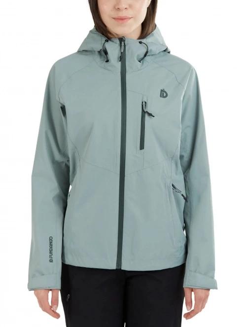 Fundango Piora Waterproof Jacket női esőkabát zöld színben 2