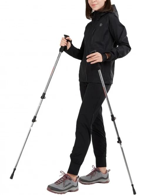 Fundango Piora Waterproof Jacket női esőkabát fekete színben 4