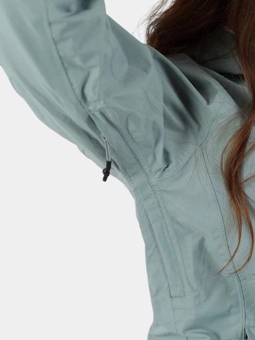 Fundango Piora Waterproof Jacket női esőkabát zöld színben 8
