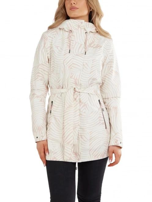 Fundango Regina Waterproof Trench Jacket női esőkabát rózsaszín színben 2