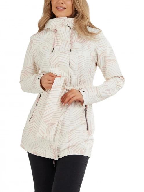 Fundango Regina Waterproof Trench Jacket női esőkabát rózsaszín színben 5