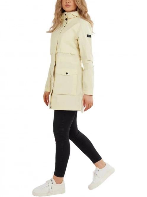 Fundango Zhuri Waterproof Jacket női esőkabát sárga színben 4