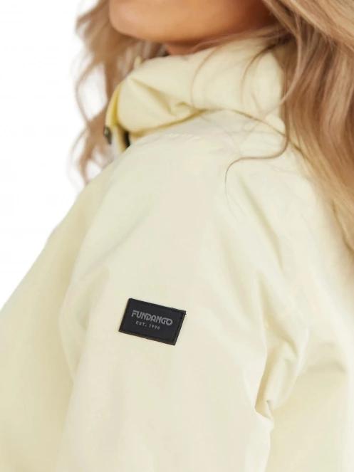 Fundango Zhuri Waterproof Jacket női esőkabát sárga színben 6