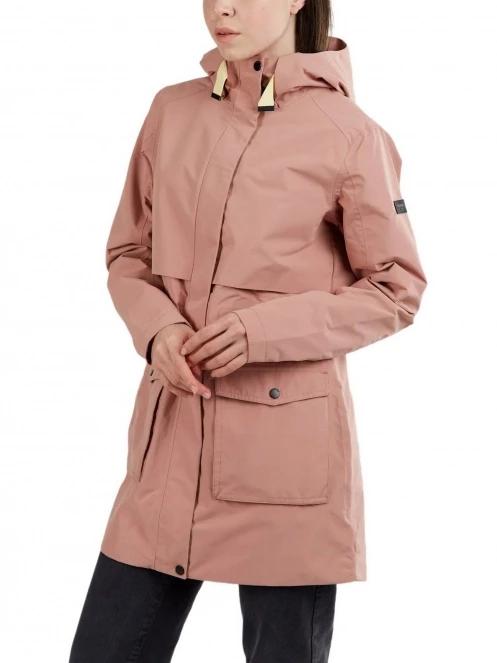 Fundango Zhuri Waterproof Jacket női esőkabát rózsaszín színben 2