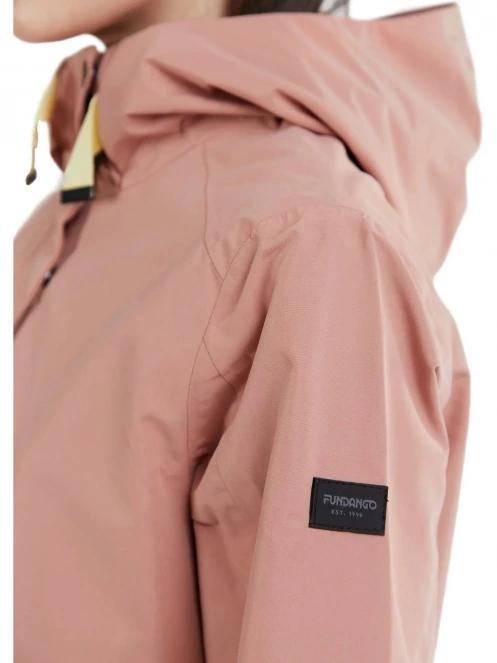 Fundango Zhuri Waterproof Jacket női esőkabát rózsaszín színben 6