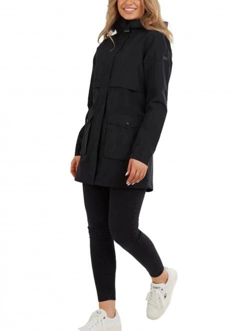 Fundango Zhuri Waterproof Jacket női esőkabát fekete színben 5