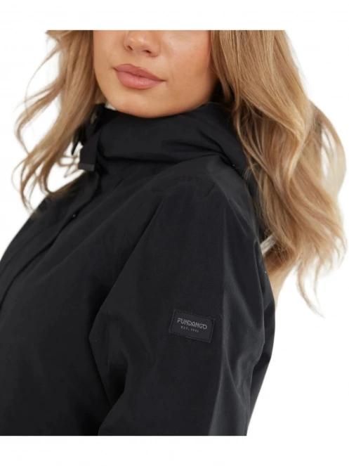 Fundango Zhuri Waterproof Jacket női esőkabát fekete színben 7