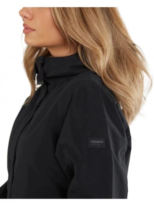 Fundango Zhuri Waterproof Jacket női esőkabát fekete színben 8