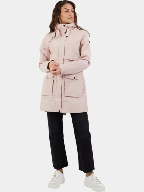 Fundango Zhuri Waterproof Jacket női esőkabát rózsaszín színben 4