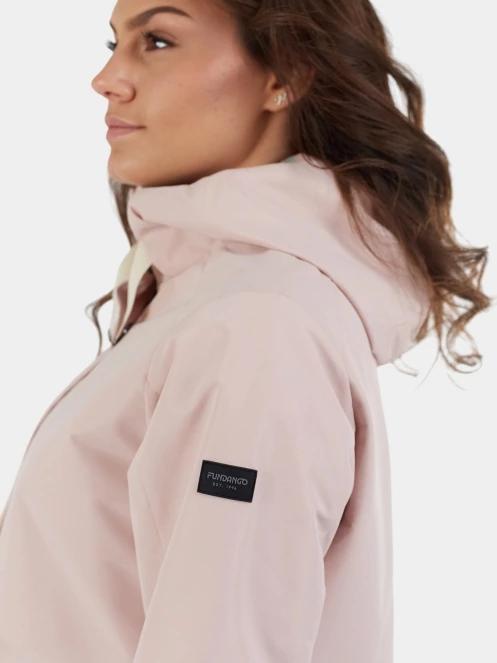 Fundango Zhuri Waterproof Jacket női esőkabát rózsaszín színben 6