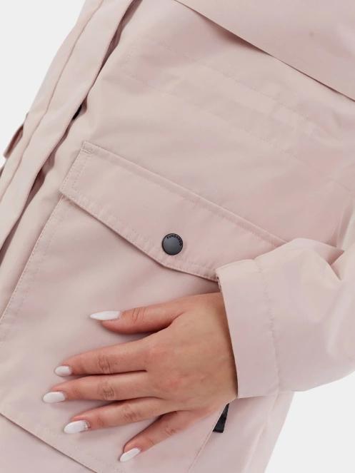 Fundango Zhuri Waterproof Jacket női esőkabát rózsaszín színben 7