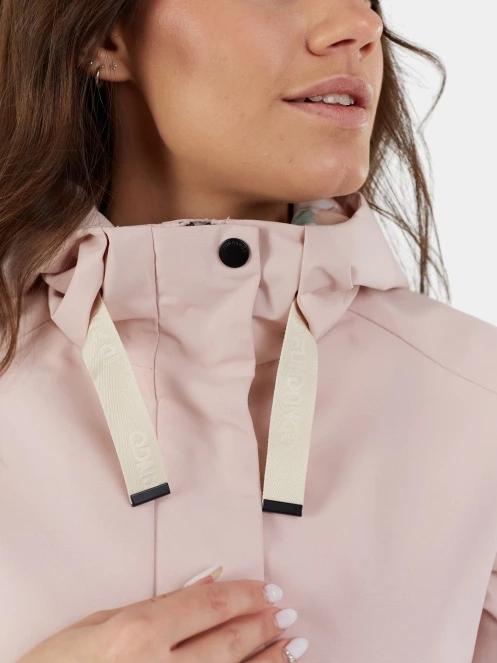 Fundango Zhuri Waterproof Jacket női esőkabát rózsaszín színben 8