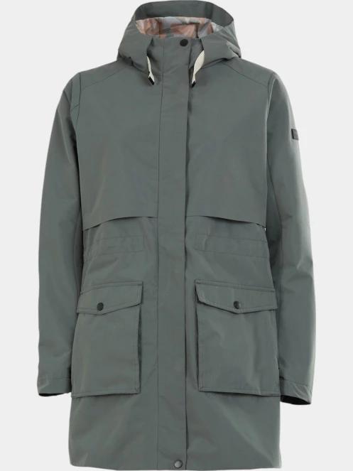 Fundango Zhuri Waterproof Jacket női esőkabát zöld színben 8
