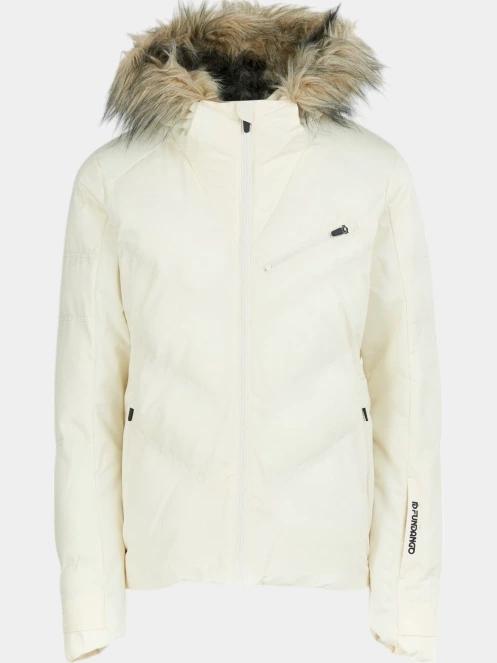 Fundango Elyra Fur Padded Jacket női síkabát fehér színben 12