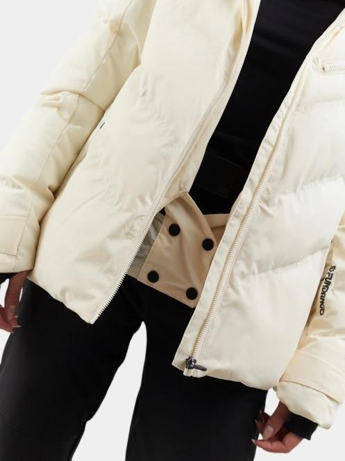 Fundango Elyra Fur Padded Jacket női síkabát fehér színben 11