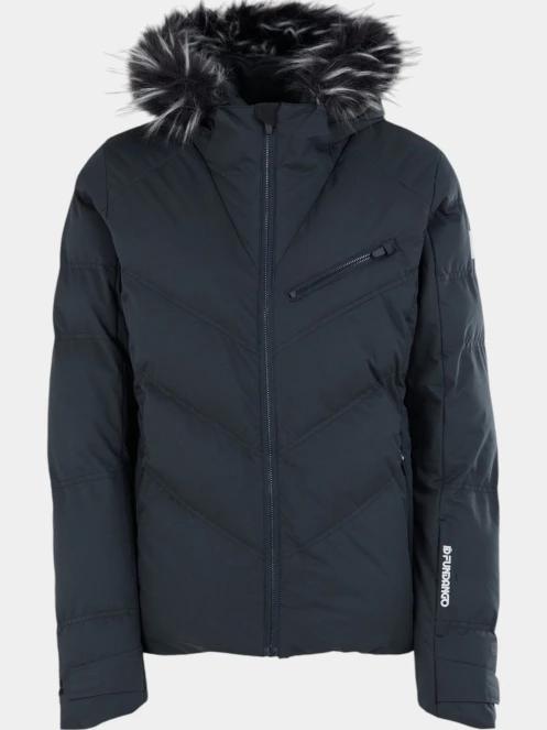 Fundango Elyra Fur Padded Jacket női steppelt síkabát fekete színben 10