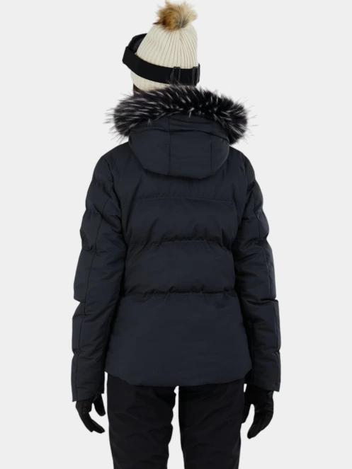 Fundango Elyra Fur Padded Jacket női steppelt síkabát fekete színben 3