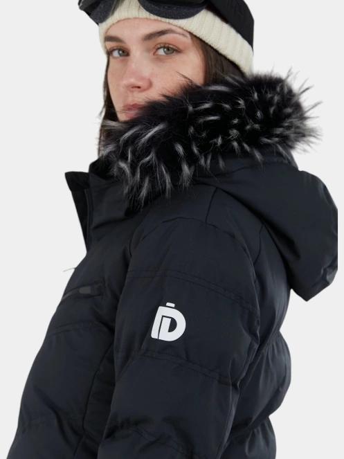 Fundango Elyra Fur Padded Jacket női steppelt síkabát fekete színben 9