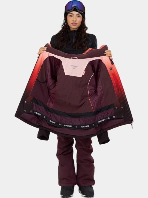 Fundango Pumila Padded Jacket női steppelt síkabát rózsaszín színben 5