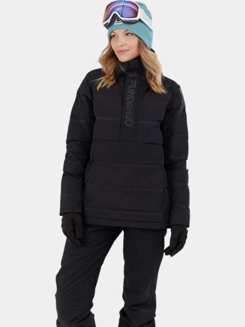 Fundango Everett Padded Jacket női síkabát fekete színben 2