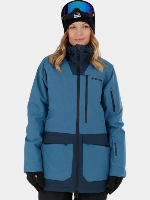 Fundango Poplar ECO Jacket női síkabát sötétkék színben 2