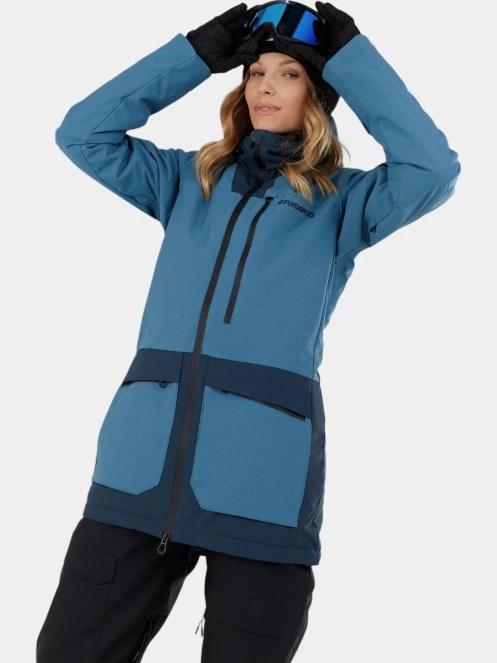 Fundango Poplar ECO Jacket női síkabát sötétkék színben 6