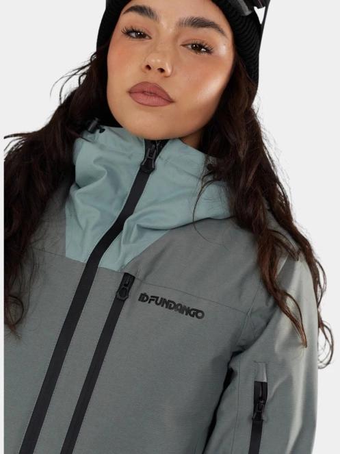 Fundango Poplar ECO Jacket női síkabát zöld színben 7