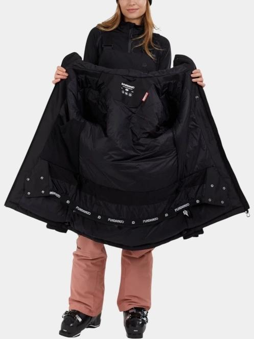 Fundango Poplar ECO Jacket női síkabát fekete színben 5