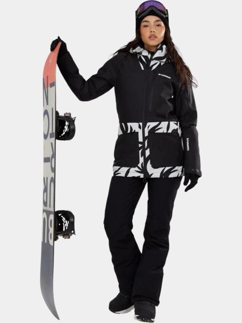 Fundango Poplar ECO Jacket női síkabát fekete színben 4