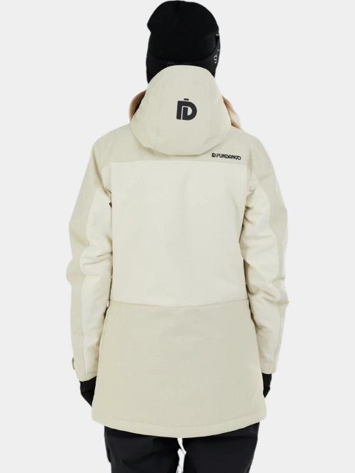 Fundango Pemberton ECO Allmountain Jacket női síkabát fehér színben 4