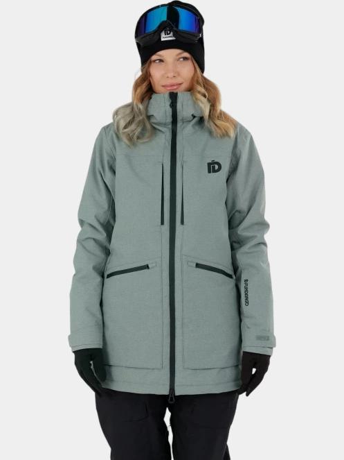 Fundango Pemberton ECO Allmountain Jacket női síkabát zöld színben 2