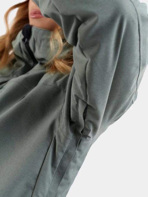 Fundango Pemberton ECO Allmountain Jacket női síkabát zöld színben 9