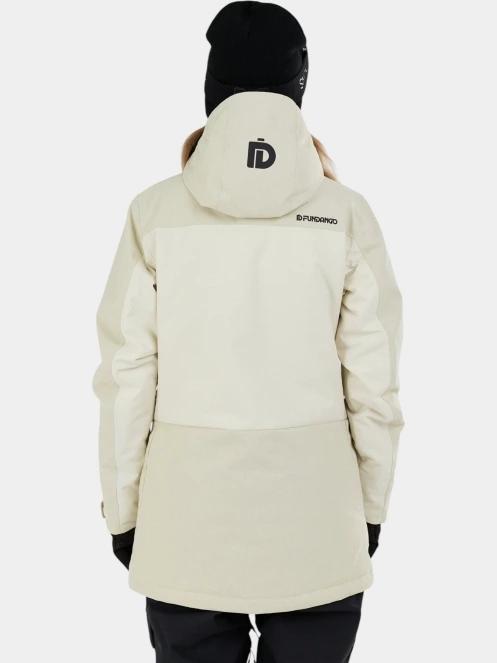 Fundango Pemberton ECO Allmountain Jacket női síkabát fehér színben 3