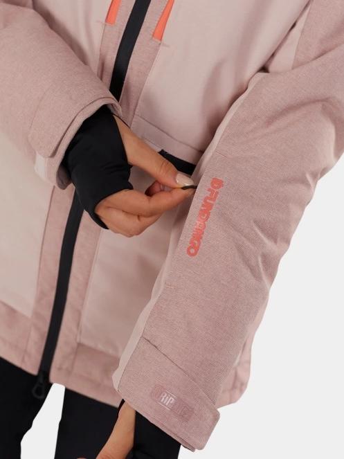 Fundango Pemberton ECO Allmountain Jacket női síkabát rózsaszín színben 7