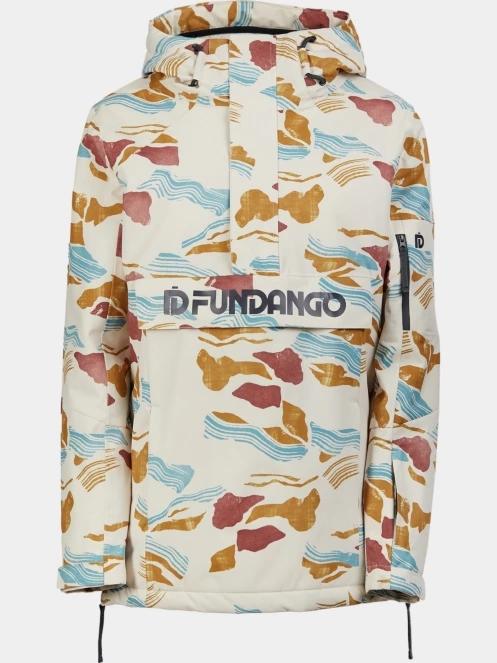 Fundango Birch ECO Logo Anorak női síkabát homok színben 9