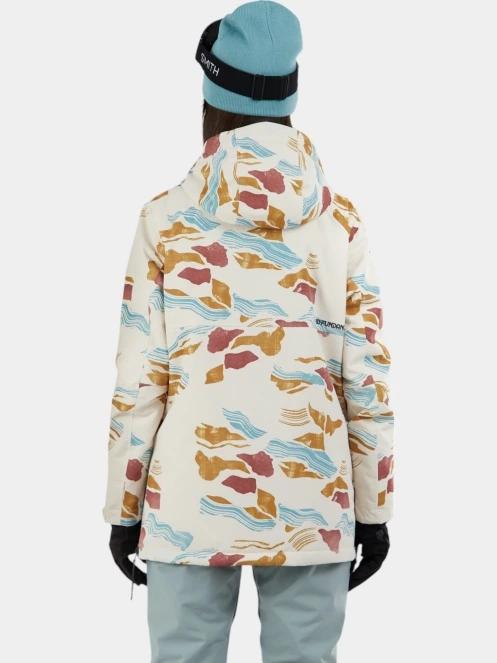 Fundango Birch ECO Logo Anorak női síkabát homok színben 3
