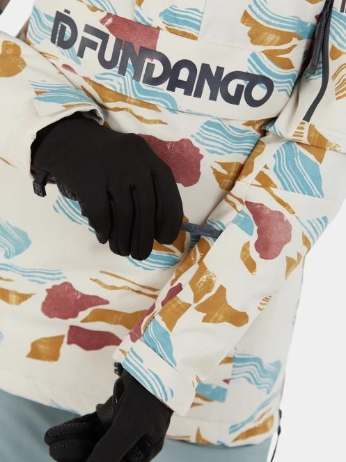 Fundango Birch ECO Logo Anorak női síkabát homok színben 7