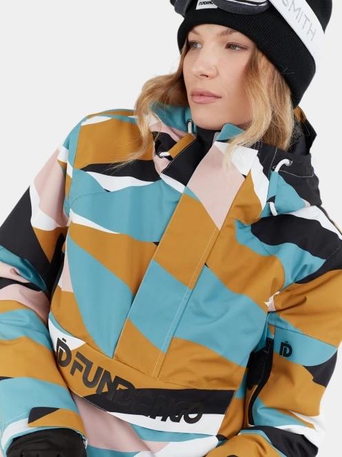Fundango Birch ECO Logo Anorak női síkabát szürke színben 5