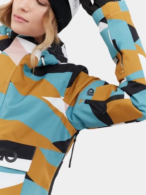Fundango Birch ECO Logo Anorak női síkabát szürke színben 6