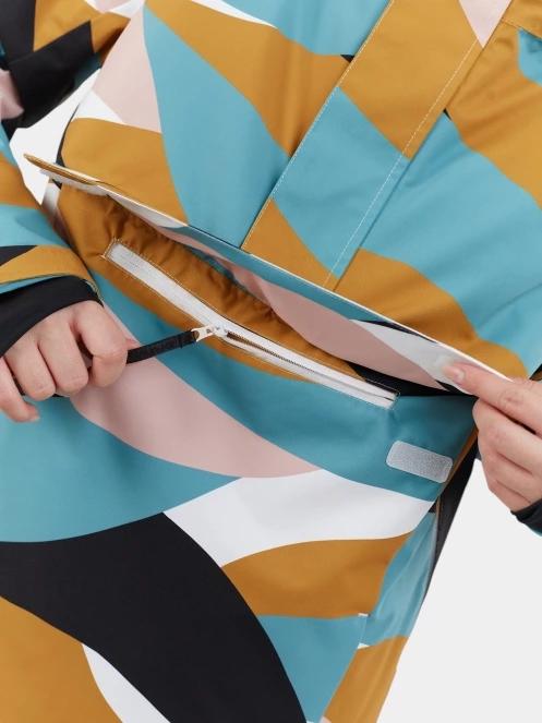 Fundango Birch ECO Logo Anorak női síkabát szürke színben 8