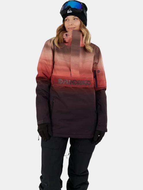 Fundango Birch ECO Logo Anorak női síkabát rózsaszín színben 2