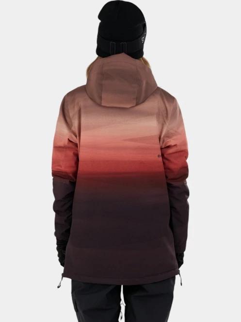 Fundango Birch ECO Logo Anorak női síkabát rózsaszín színben 3